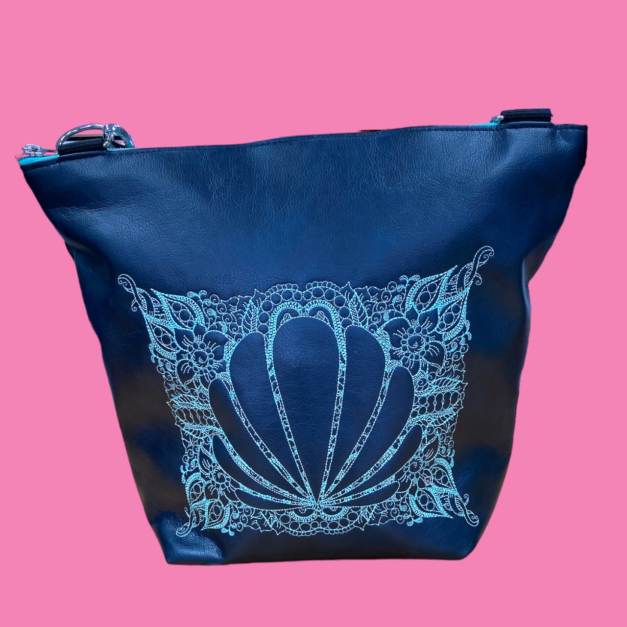 GassiTaschi® Barry #103 Dunkelblau Meliert Mandala Muschel