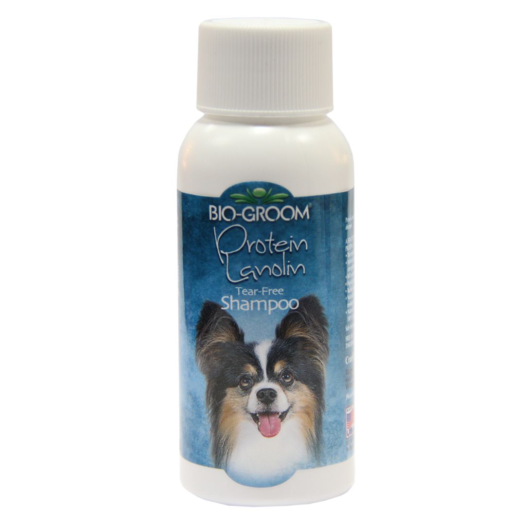 Bio Groom 60ml Protein Lanolin "Tränenfrei" Shampoo Reisegröße