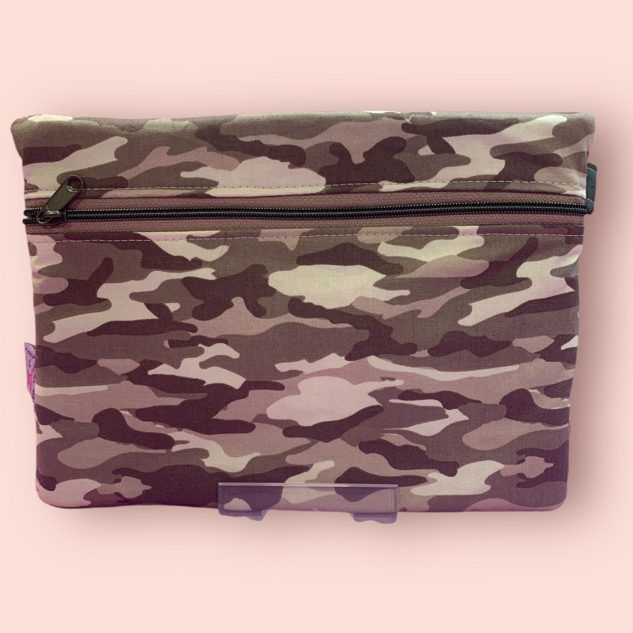 Kabeltäschchen Camouflage grau