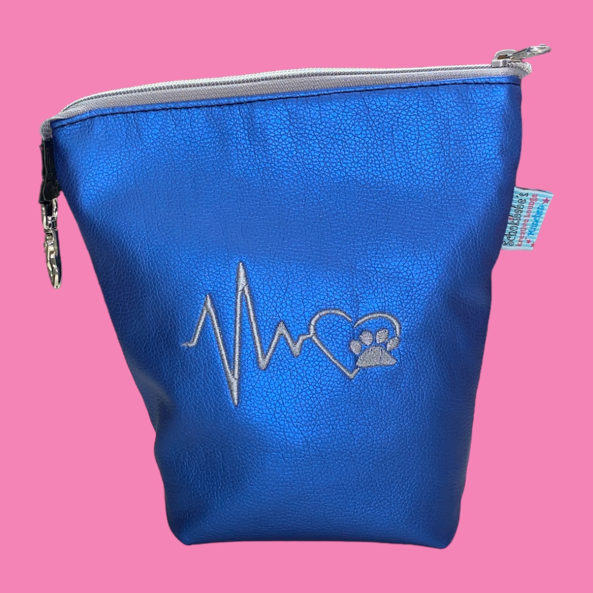 GassiTaschi® PLUS #020 Blau metallic Herzschlag