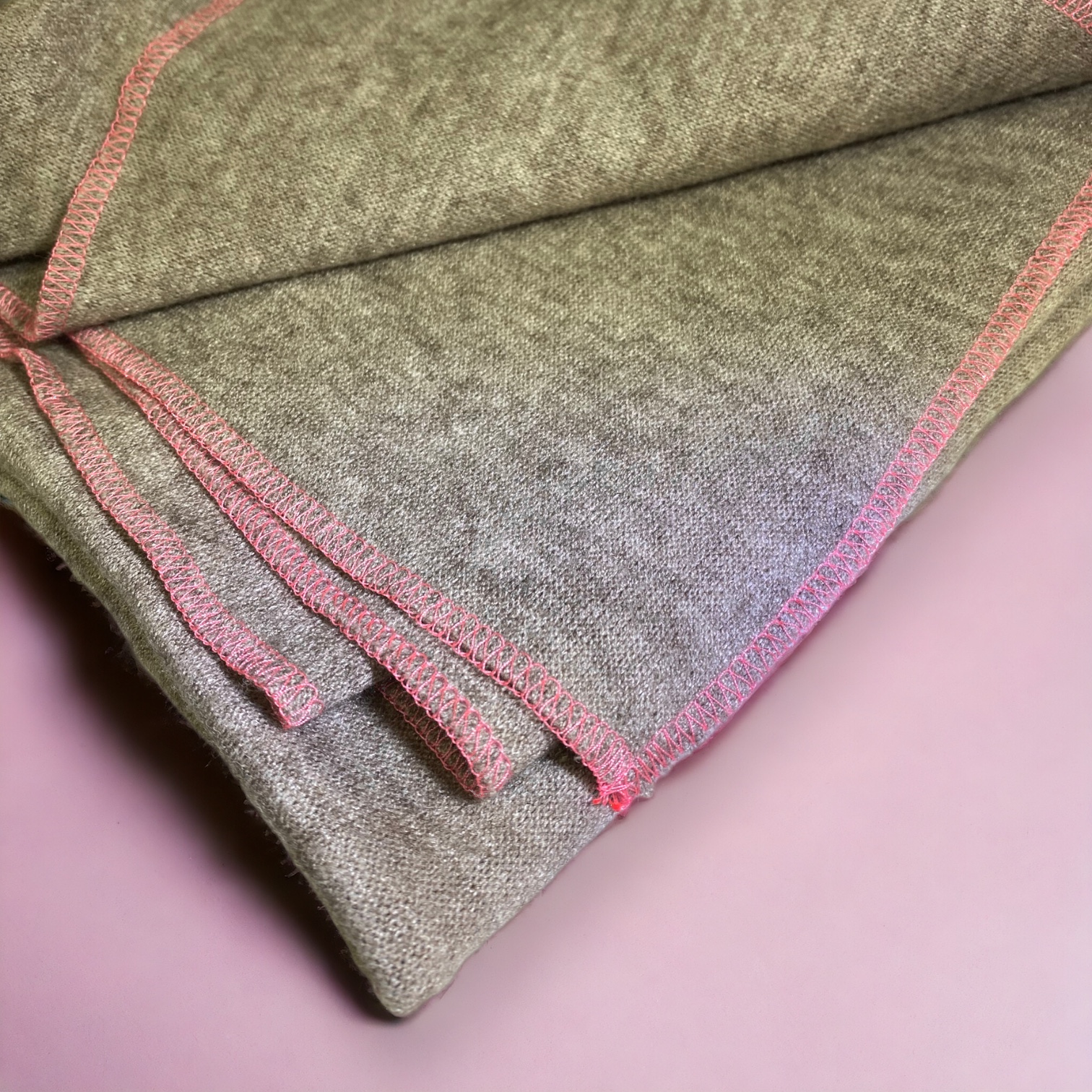 Poncho  Heilerde / Neonpink light