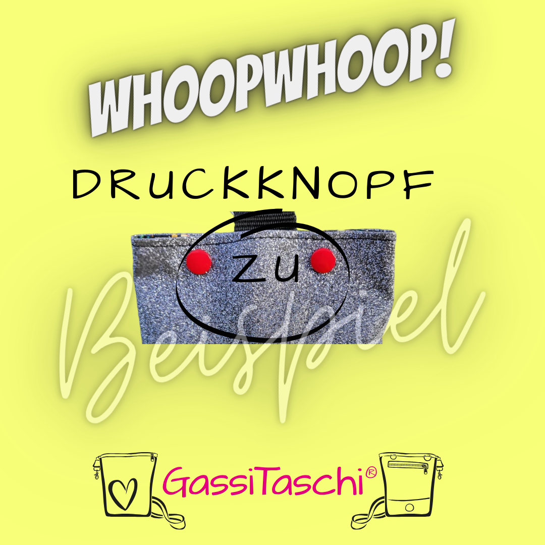 Druckknopf ZU machen