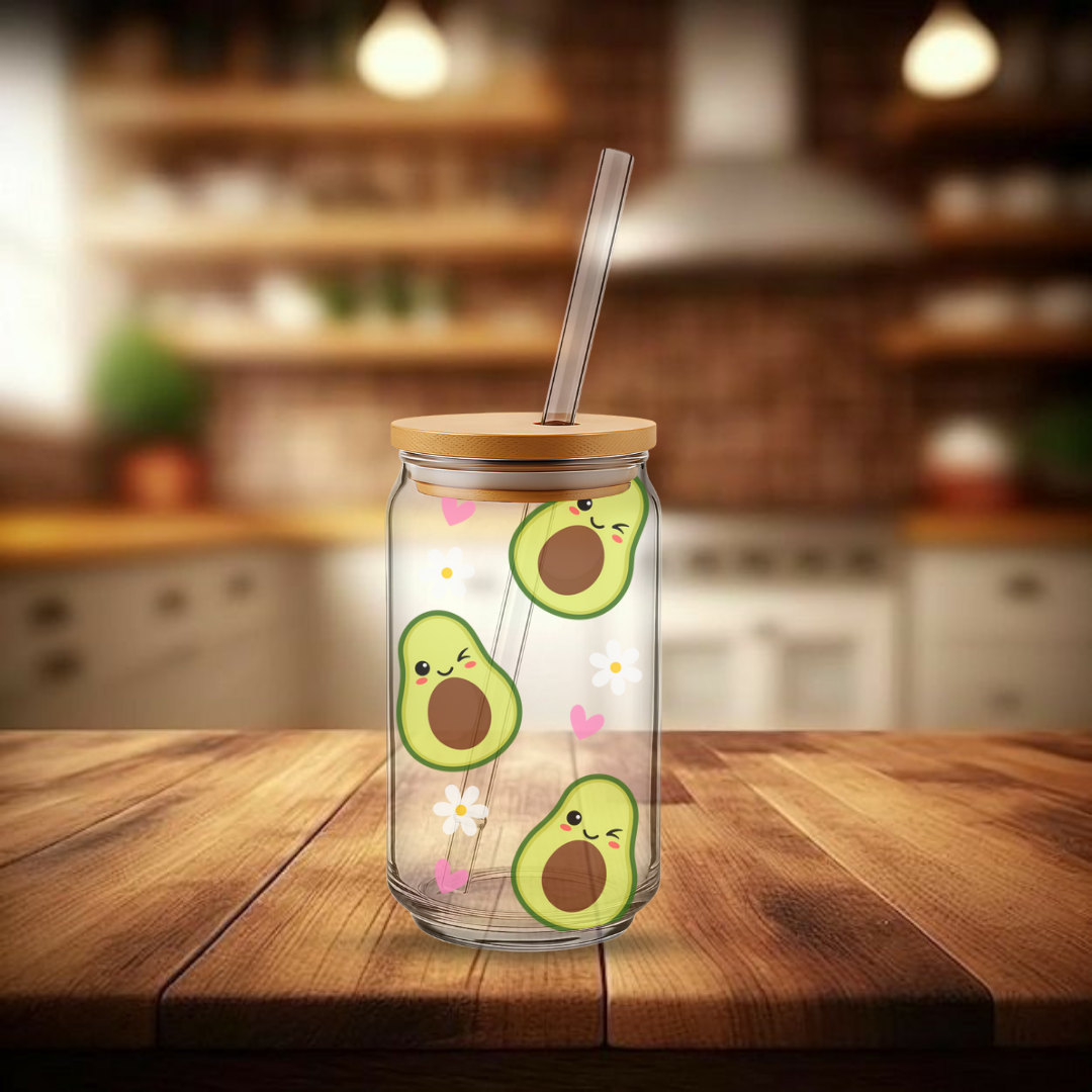 Trinkglas ca. 473ml Avocado