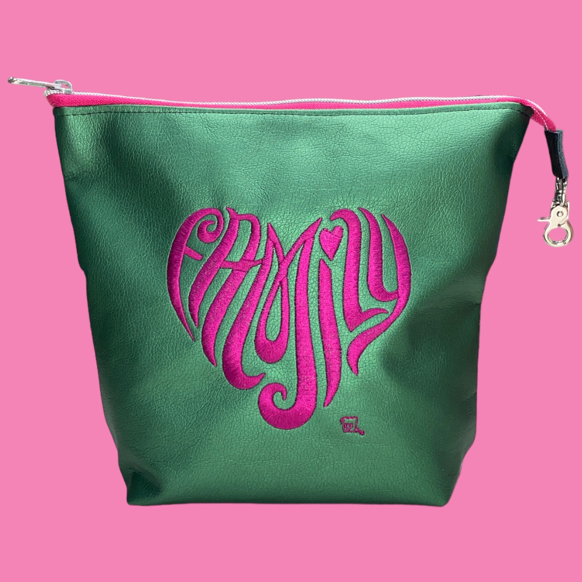 GassiTaschi® Shopper #035 Tannengrün metallic Family