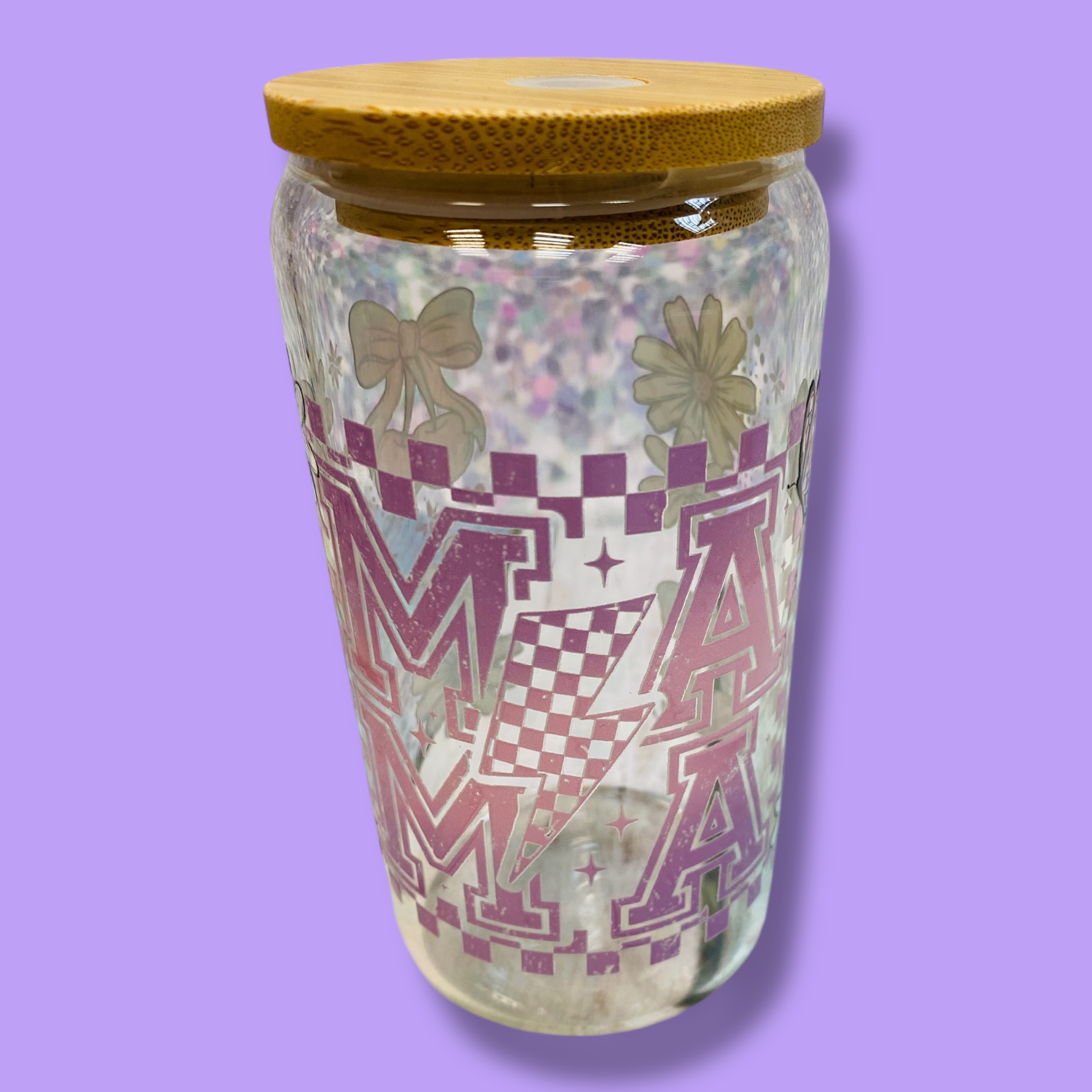 Trinkglas ca. 473ml Mama